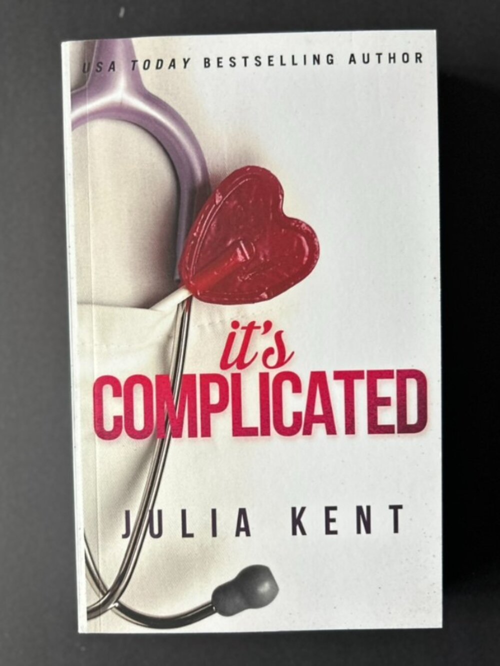 4 for $20 📚 | It's Complicated by Julia Kent | SIGNED | Paperback Book